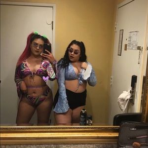 custom Other - 2 piece disco rave set custom Other - 2 piece disco rave set
